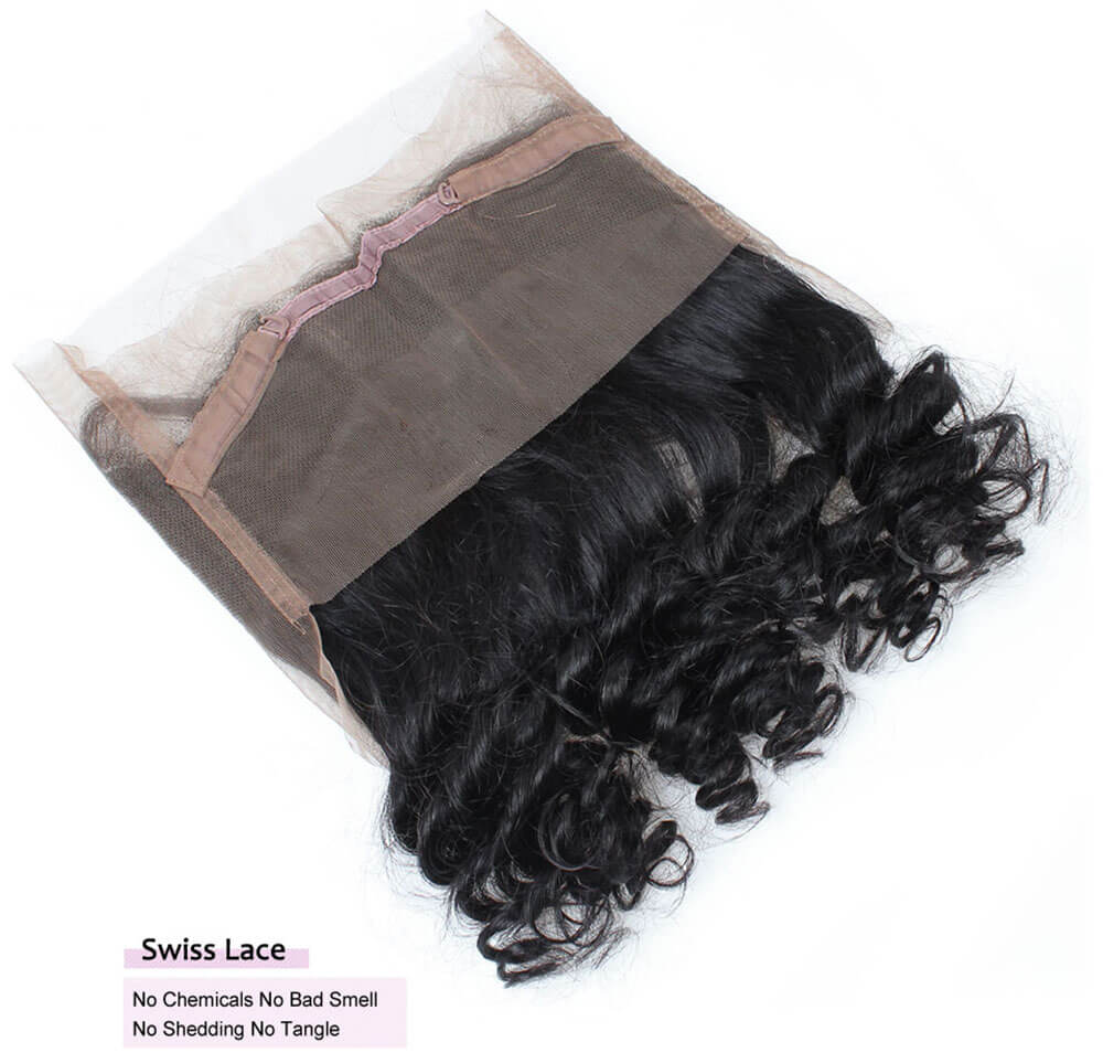 loose wave 360 lace frontal